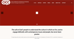 Desktop Screenshot of cicconline.org.uk